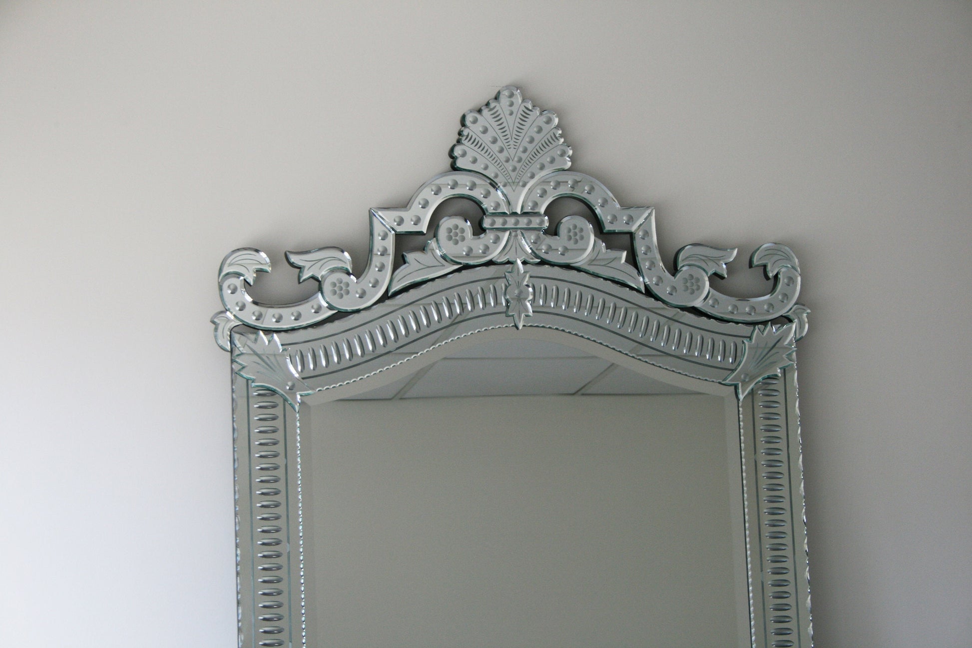 Venetian Mirror, Beveled Mirror, French Style, Hand crafted, Art-Opera