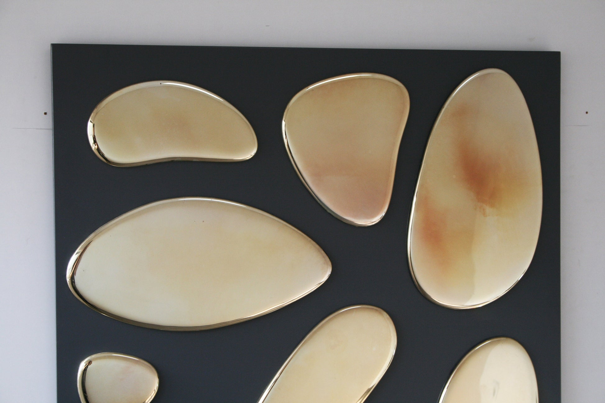 10 Drops Aesthetic Design Mirror, Hand Crafted, Wall Decor, Contemporary Art
